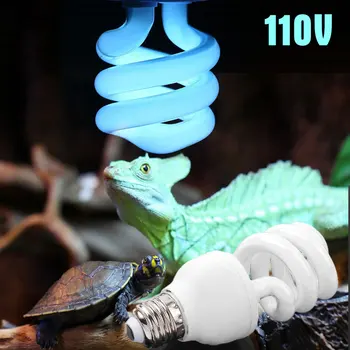 

SOLEDI 110V Ultraviolet Energy Saving Lamp Calcium Lizard Turtle Light Reptiles Bulb Dragon Growing UVB10.0 Portable Heater