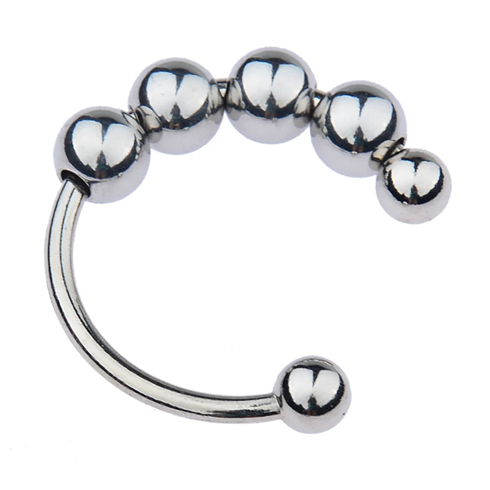 Stainless Steel Balls Ring For Men Delay And Performance_voghion.com