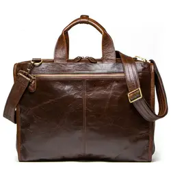 Кожаные сумки-мессенджеры для ноутбука, коричневые мешки, деловой портфель, мужская сумка на одно плечо, сумка для отдыха, компьютерная