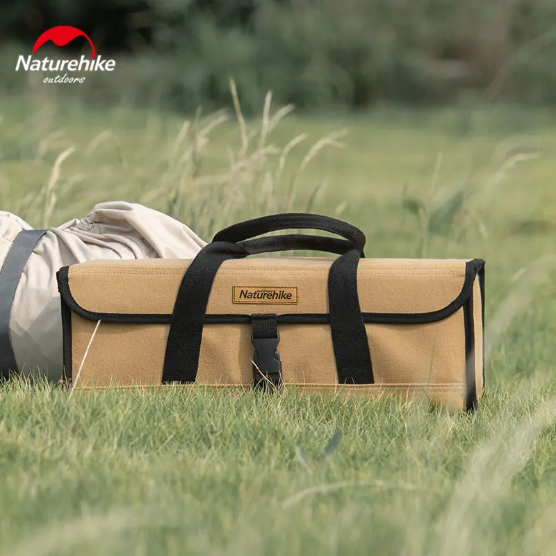 Naturehike Camping Storage Bag 9.6L large Capacity Outdoor Travel Equipment Box Picnic Sundry Bag Portable Tent Accessories Tool
