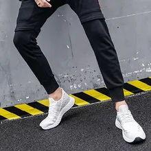 Для Мужчин's модные спортивные кеды для тенниса, ходьбы обувь; сезон лето; дышащие, удобные повседневные SMN88