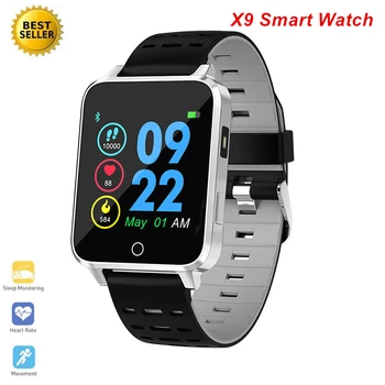 

X9 Smart Watch Waterproof Ip68 Torchlight Smart Watch Bluetooth Wristband Heart Rate Pedometer Call Remind Smartwatch Men P68