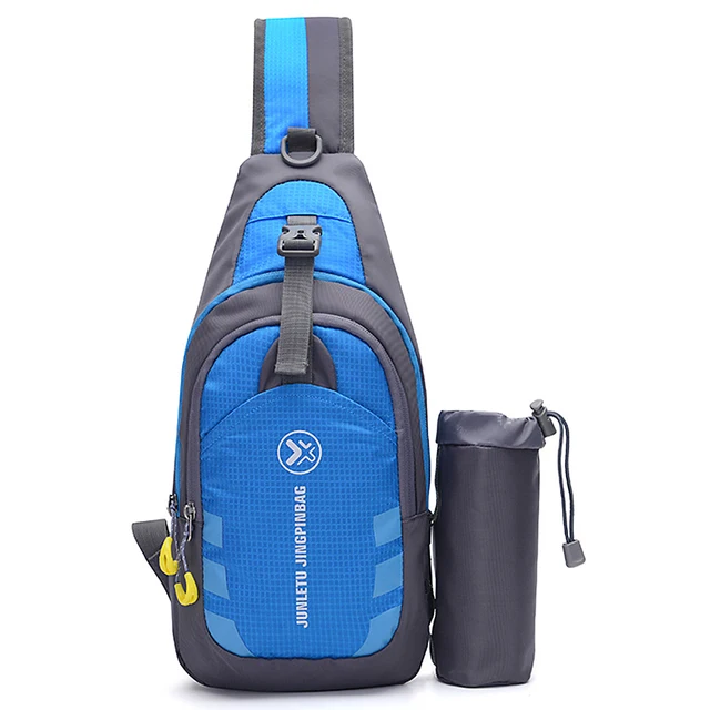 US $9.34 Lixada Outdoor Waterproof Chest Sling Pack Unisex Sling Backpack Chest Crossbody Bag Shoulder Bag T