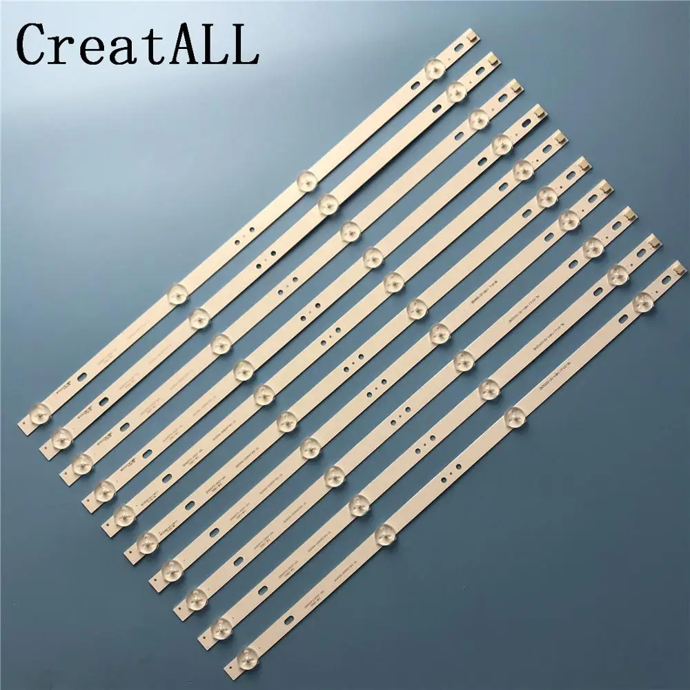 Led-Backlight-Strip Akai TV 50inch for Akai/Aktv505/Tv/.. 10pcs