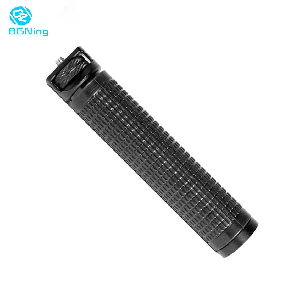 Gros plan sur la finition noire mate de la poignée de maintien en aluminium pour cardan Zhiyun WEEBILL LAB S.