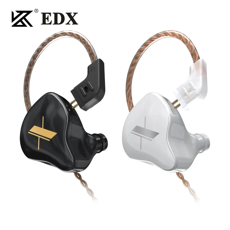 NEW KZ EDX 1DD HIFI In Ear Earphone Monitor Earphones Earbuds Sport Noise Cancelling Headset ZSX ZAX ZS10 PRO ZSN | Электроника