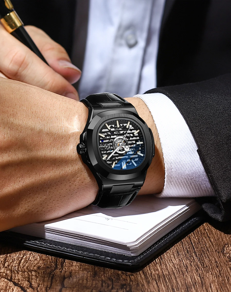 CHENXI Men's Watches Automatic Mechanical Watch Luxury Brand Waterproof Men Wrist Watch Quartz Sports Clock Relogio Masculino