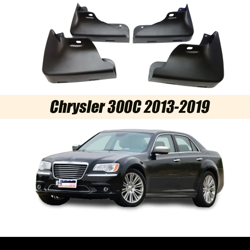 Для Chrysler 300C Брызговики chrysler крылья 300C Брызговики автомобильные аксессуары авто Стайлинг 2013 - Цвет: 300C 2013-2019