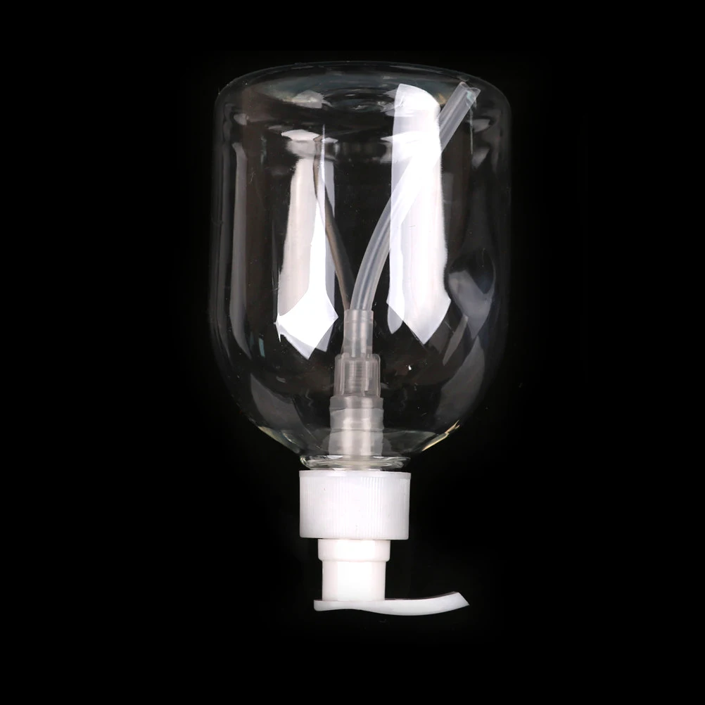 Hand Pump 500ml Plastic Bathroom Hotel Liquid Soap Dispenser Clear Make Up Shampoo Lotion Containers Cleanser Bottles