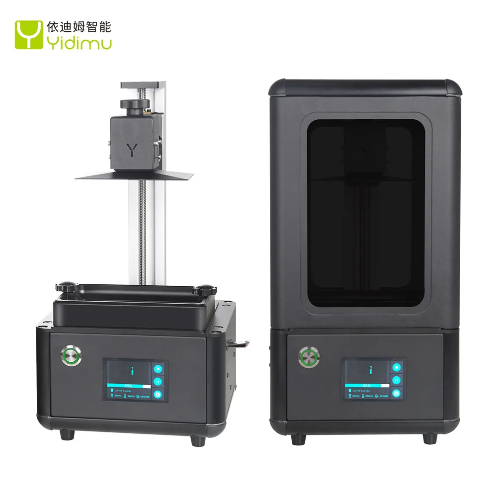 

3D Printer Led UV Curing UV LCD 3D Printer with 3.5'' Smart Touch Color Screen Off-line Print 4.72"(L) x 2.56"(W) x 6.5"(H)