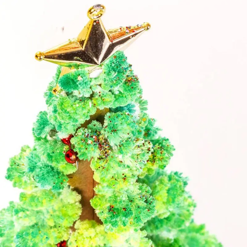 Волшебная растущая Рождественская елка DIY волшебная растущая елка ваш собственный забавный Рождественский подарок игрушка