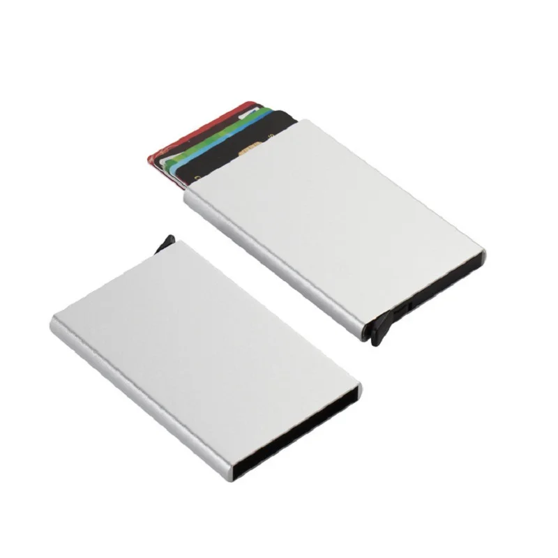 Credit Card Holder ID Card Case Wallet Metal