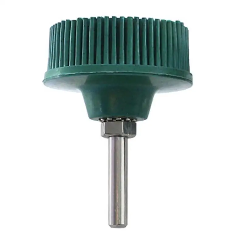 Electric Drill Disc Brush Emery Rubber Abrasive Deburring Polishing Brush