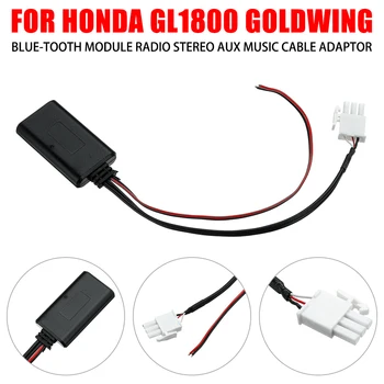 

Blue-Tooth Module Radio Stereo AUX Music Cable Adaptor For HONDA GL1800