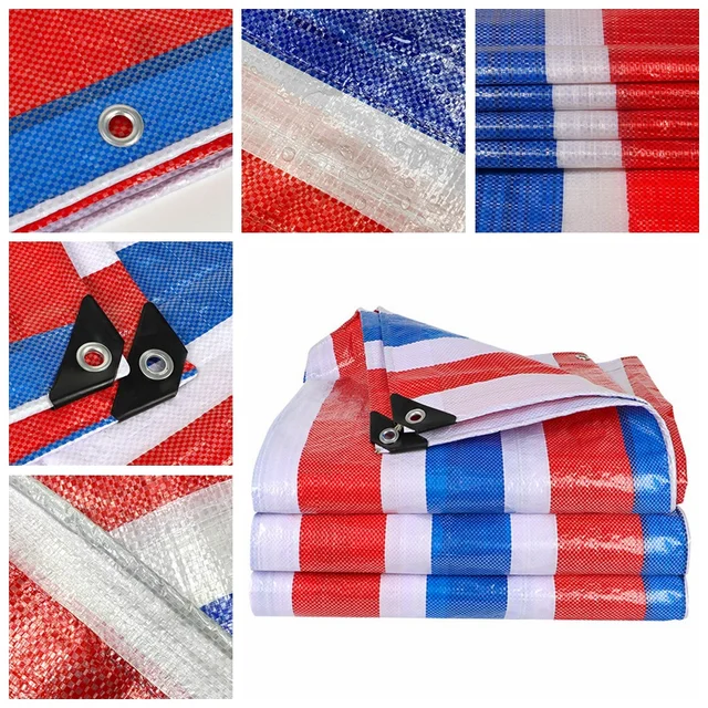 0,25 Mm -Es Pe Tarpaulin Kerti Erkély Terasz Esőálló Ruhás Kendő Sátor Vízálló Növények Pet House Cover Tarp Napellenző Árnyékoló Vitorla
