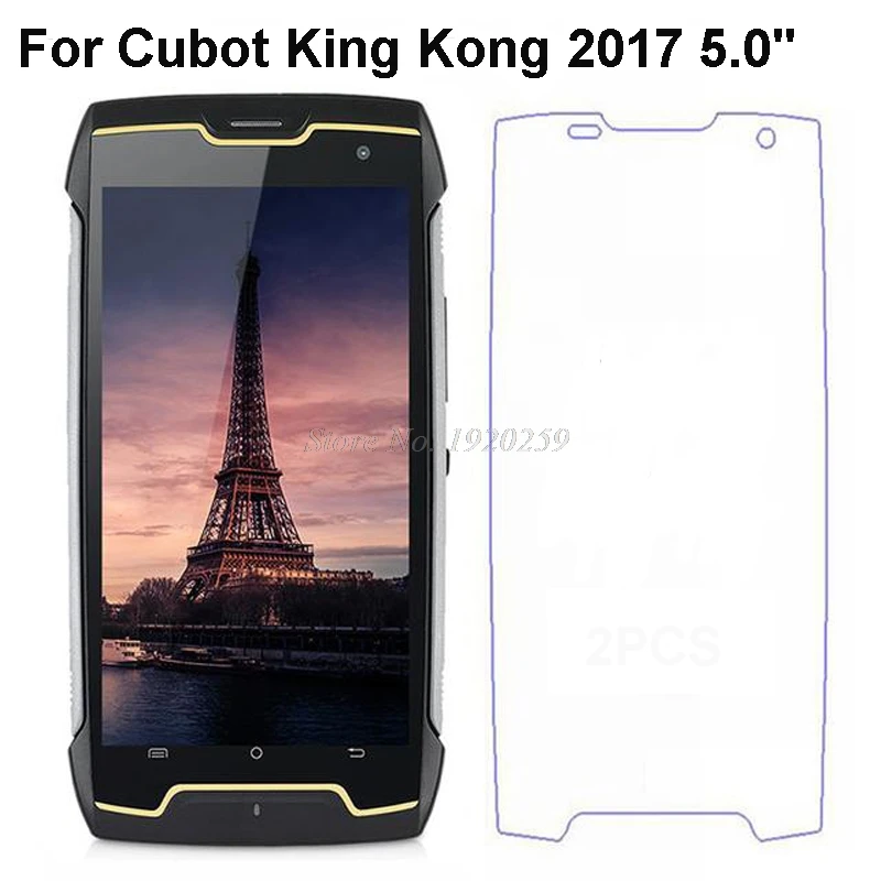 2 Pezzi Cubot King Kong Mini 2 Vetro Temperato 9H Pellicola Protettiva Proteggi Schermo Antideflagrante Cubot Kingkong Mini Cs