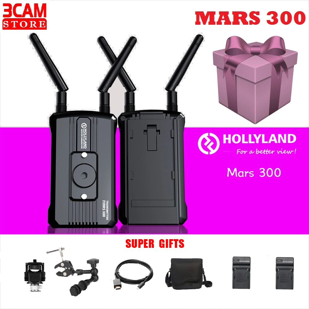 Видеосендер Hollyland Mars 300 HDMI 100 метров MARS двойной беспроводной передатчик передачи