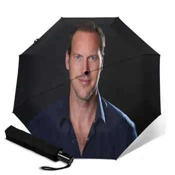 

Patrick Wilson creative men's and women's automatic three fold umbrella rainy day colorful fashion umbrella