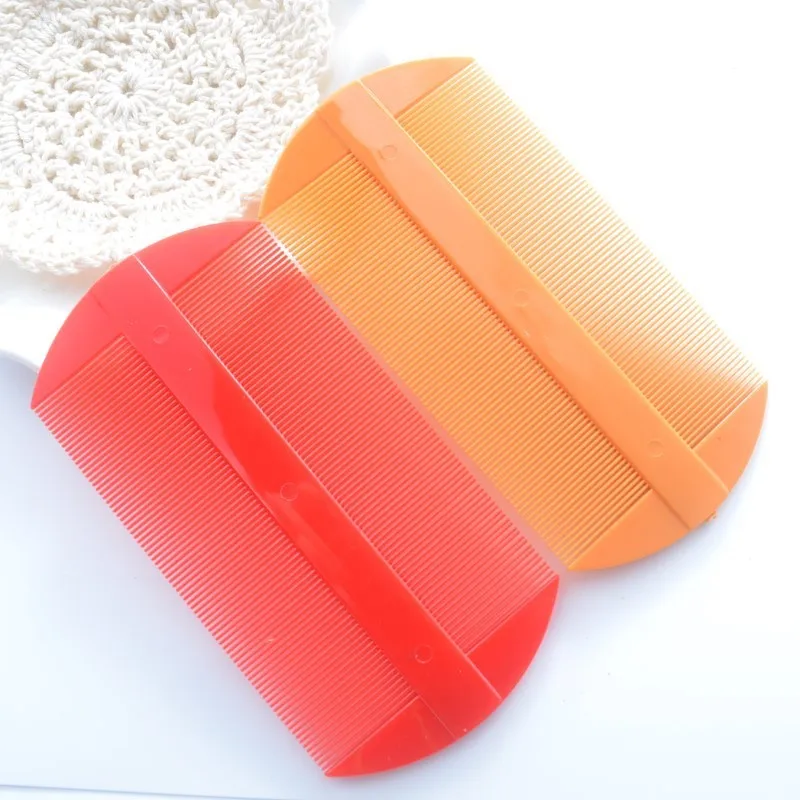 Двухсторонняя Расческа для вшей домашних питомцев портативные гребни волос