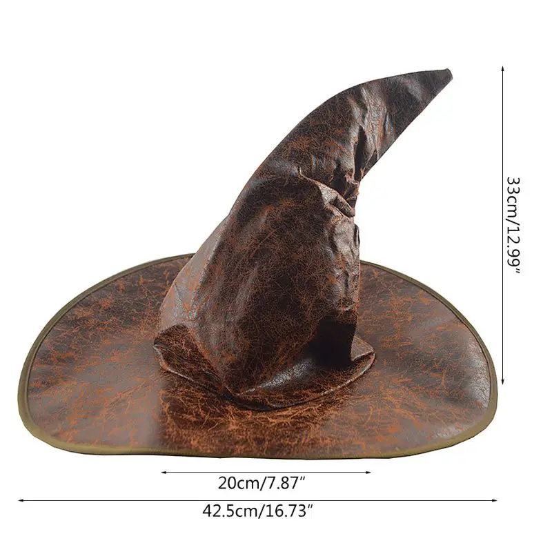 New Halloween Wizard Witch Hat Masquerade Party Cap Fancy Dress Costume Cosplay Accessory Decor