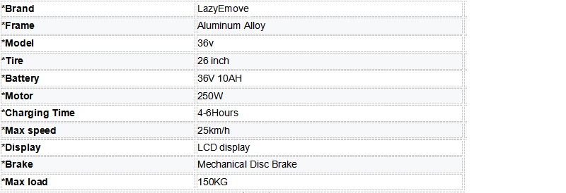 26-inch Aluminum Alloy Badao Lithium Electric Variable Speed Driven Mountain Multifunctional Light and Colorful Bike