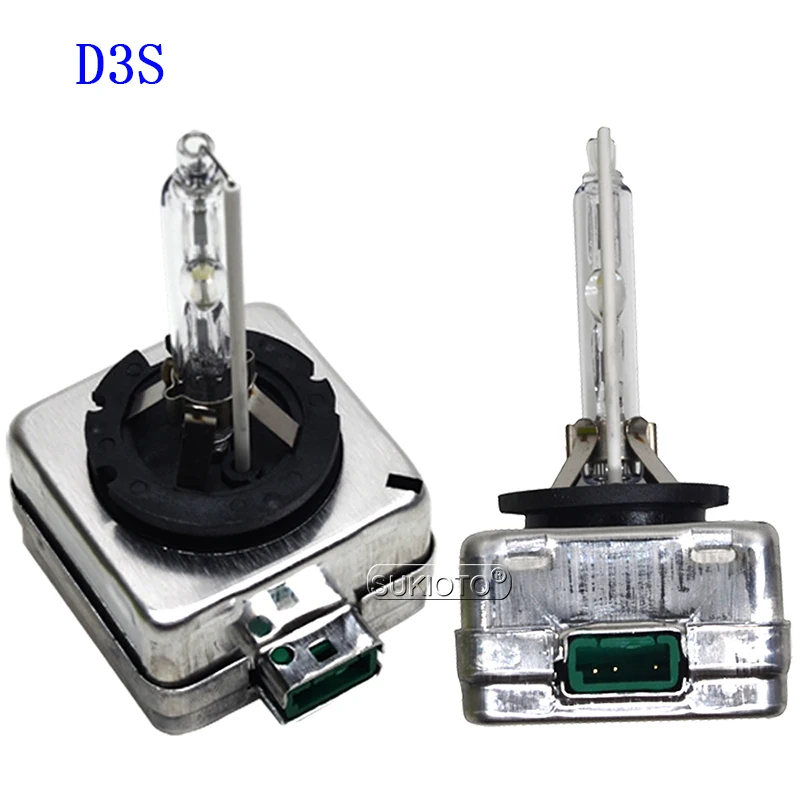 SUKIOTO 2PCS 35W D1S D3S Xenon HID Car Headlight Bulb Metal 55W Xenon D1R D3R Auto Headlamp Bulb 4300K 5000K 6000K 8000K (5)