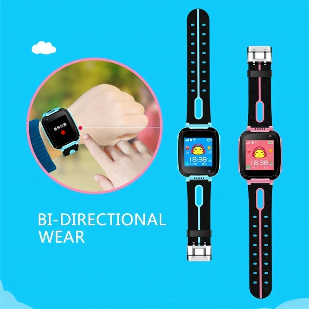 S4 Детские Смарт часы телефон LBS/gps SIM карта монитор ребенок SOS Вызов Smartwatch спортивные часы локатор камера экран# D1