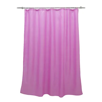 

2020 Polyester Shower Curtain Solid Color Series Shower Curtain Cloth Shower Curtain