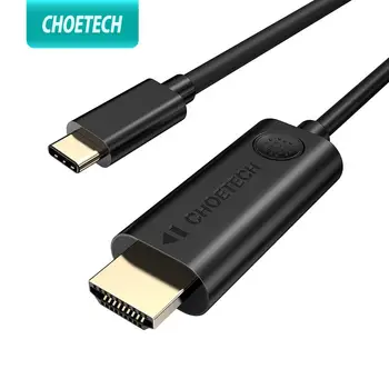 

CHOETECH USB C to HDMI Cord 3m For 2018 MacBook Pro USB 3.1 Type C to HDMI 4K 30HZ Cord For Samsung Galaxy Note 9/Note 8/S9