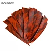 50pcs 3/4/5inch Archery Arrow Feather Fletching Ink Painting High Quality Real Archery Fletches Bow And Arrow Accessories 5