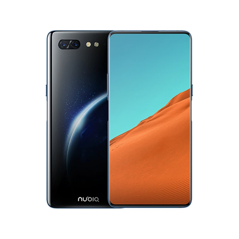 Zte Nubia X мобильного телефона 6 Гб 64 Гб Snapdragon 845 Octa Core 6,26+ 5,1 inch двойной Экран 16+ 24 Мп Камера 3800 мА/ч, отпечаток пальца