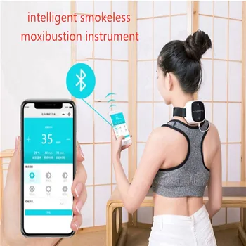 

intelligent temperature contyol smokeless moxibustion instrument electric heating moxibustion box