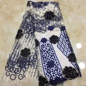 

Madison Latest French Wedding Lace Fabric Hig Quality Velvet Lace With Sequins Embroidery Tulle Lace Fabric For African Lace