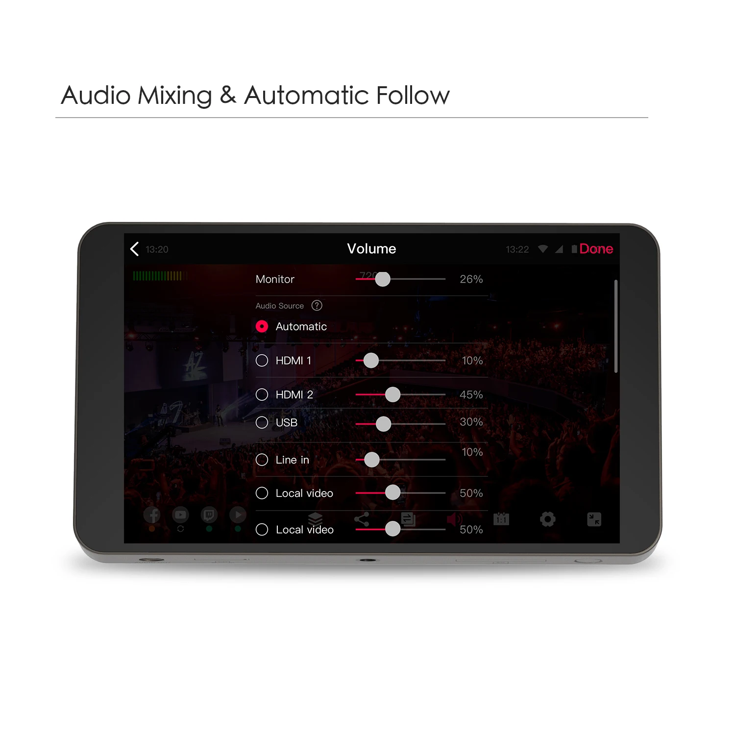 YoloLiv YoloBox Portable Multi-Camera Live Streaming Studio Device Encoder Switcher Recorder Monitor 4 in 1 Equipment