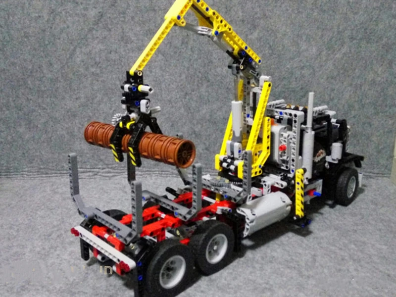 Лесовоз 20059 техническая модель автомобиля совместима с 9397 lepinblocks lepinbricks строительные блоки кирпичи игрушка подарок
