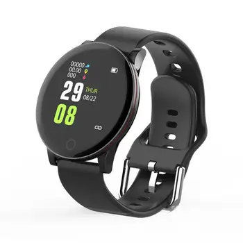 

W8 Waterproof Sports Fitness Blood Pressure Heart Rate Monitoring Remote Record Alarm Clock Information Reminder Smart Wristband