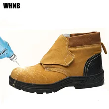 Мужская Рабочая обувь со стальным носком, защитная обувь с прокалыванием, мужские сварочные изделия, защитная обувь для нефтяных работ, мужская обувь