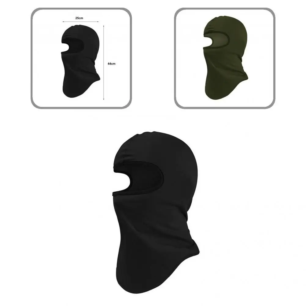 

Keep Warm Convenient Unisex High Elastic Cool Cycling Headgear Edged Hem Cycling Face Cover Comfortable for Sports