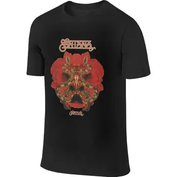 

Short Sleeve T Shirt for Men Santana Festival Comfortable Fan Tee Tops Cool T Shirt