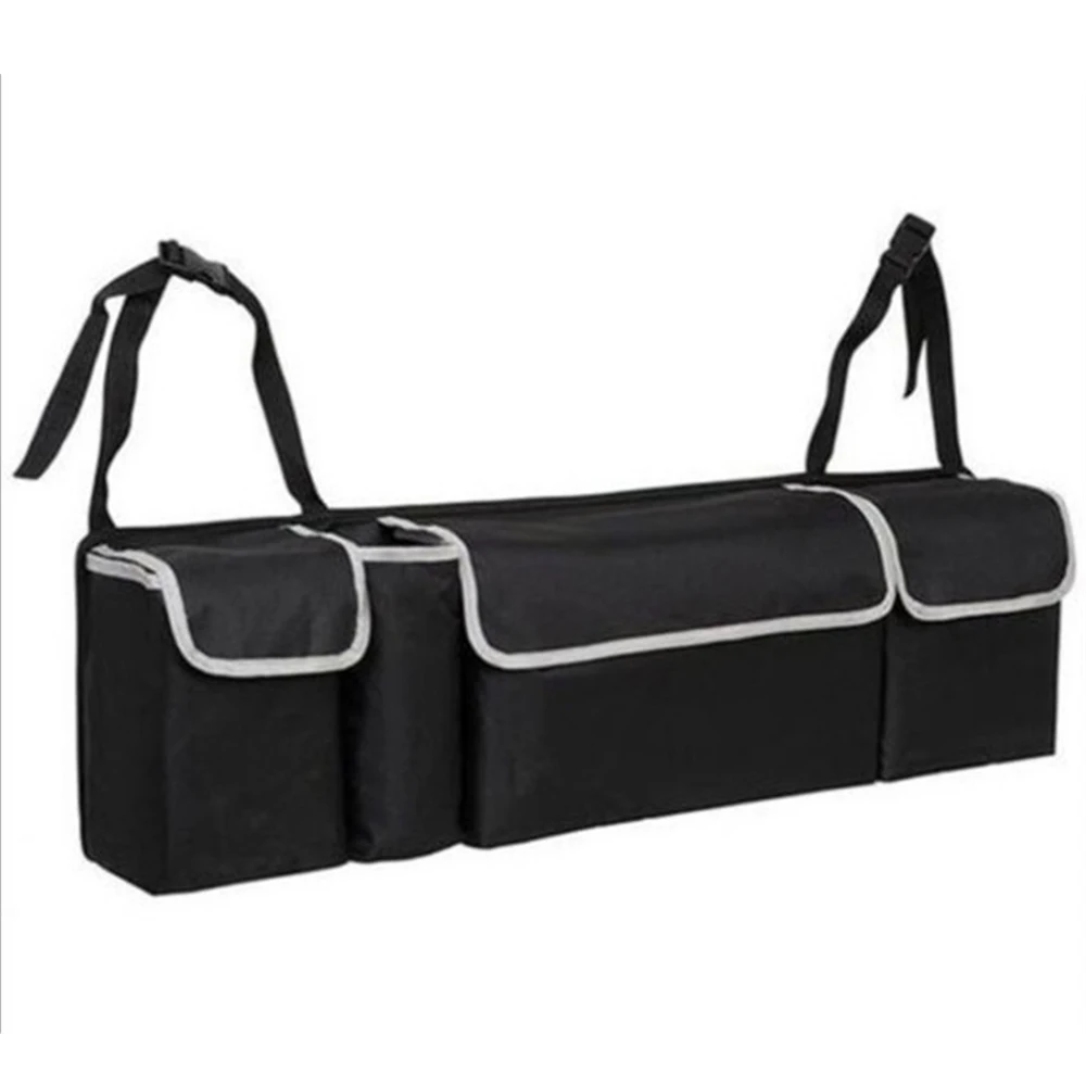 Car Trunk Organizer Backseat Storage Bag High Capacity Car Seat Back Organizers Interior Accessories Outdoor storage box