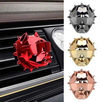 

LEEPEE Bulldog Car Perfume Creative Air Freshener Interior Accessories Car Diffuser Car-styling Air Outlet Fragrance