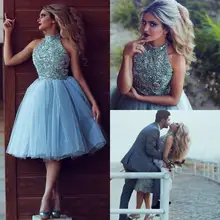 Said Mhamad/платье для выпускного вечера с бусинами, пышное платье в африканском стиле, маленькое черное платье, арабское короткое платье для коктейльной вечеринки Клубное платье для выпускного вечера