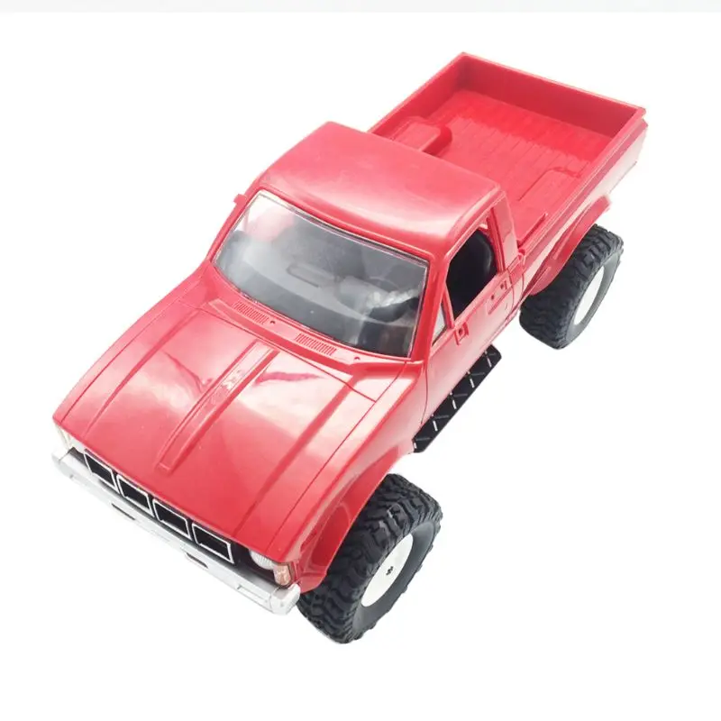 Upgrade Metal Anti-Real Pedals for WPL C14 C24 1/16 Military RC Car