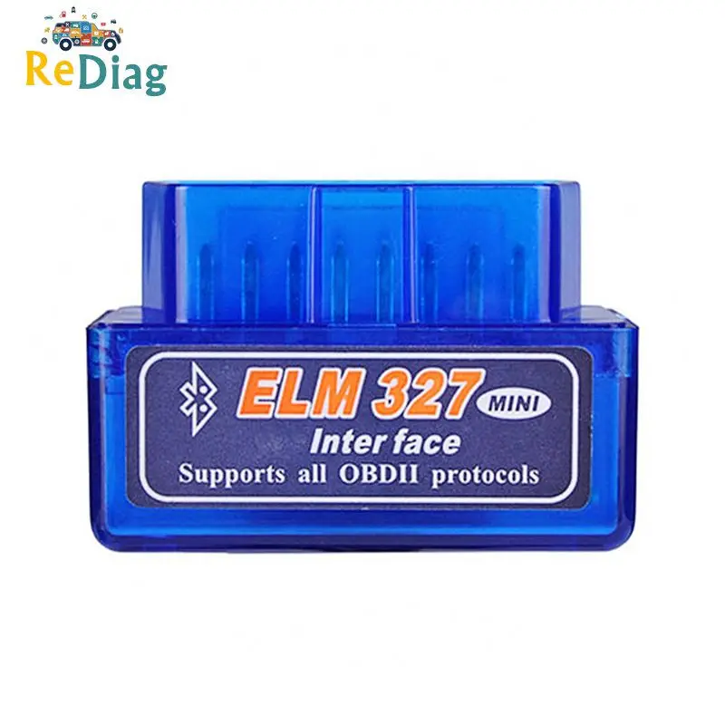 Горячая Распродажа мини OBD2 ELM327 V2.1 Bluetooth автомобильный диагностический