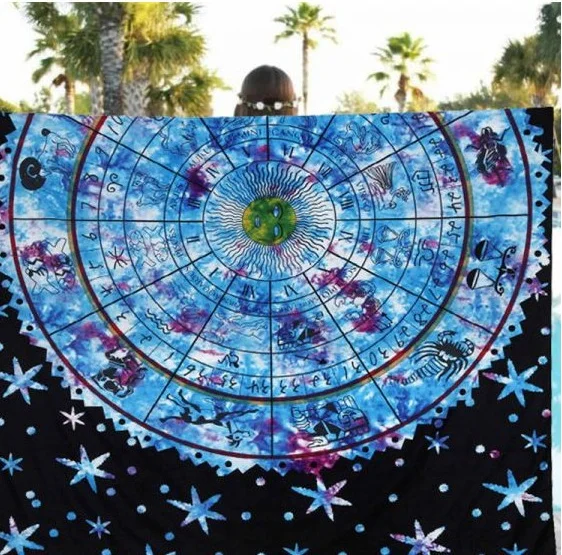 Скатерть с изображением Таро, астрология, созвездие, коврик для настольной игры, покрывало для дивана, ковер OtsugeUranainandesu, новинка, украшение, одеяло