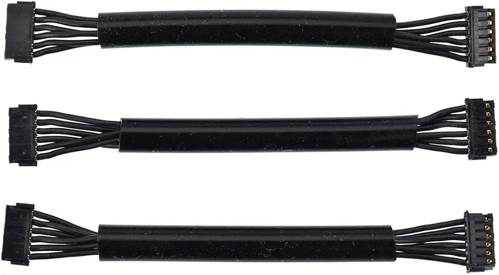 3 pcs 100mm 1/2/3 шт. 70 мм 150 мм 200 мм 300 мм 400 мм 500 мм супер мягкий высокая гибкая силиконовая бесщеточный мотор Сенсор жильный кабель для RC ESC автомобиля - Цвет: 3 pcs 100mm