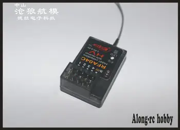 

free shipping RC MODEL part RFA04C 2.4g Receivers 4 Channel Fasst Compatible Receiver Special Design for Car or Boat or plane