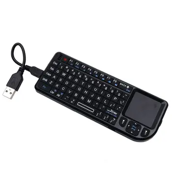 

A8 2.4G Mini Wireless Keyboard with Handheld Touchpad for PC Smart TV Projector Gamer Keyboard Game keyboards for Computer