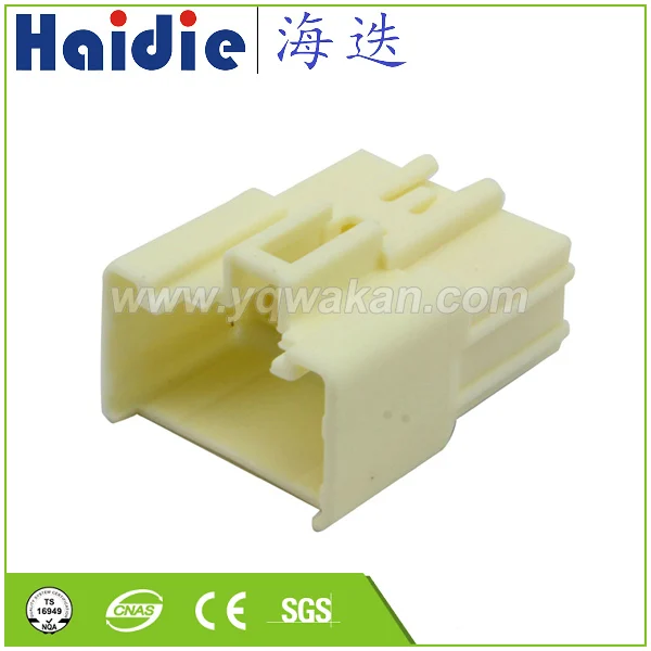 

Free shipping 5sets 8pin auto electric plastic wiring harness male connector with terminals HD084Y-4.8-11
