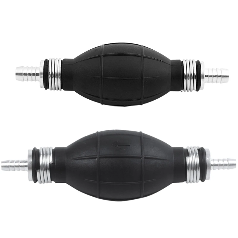 2PCS Hand Fuel Pump Line Hand Primer Bulb All Fuels for Car Boat Marine